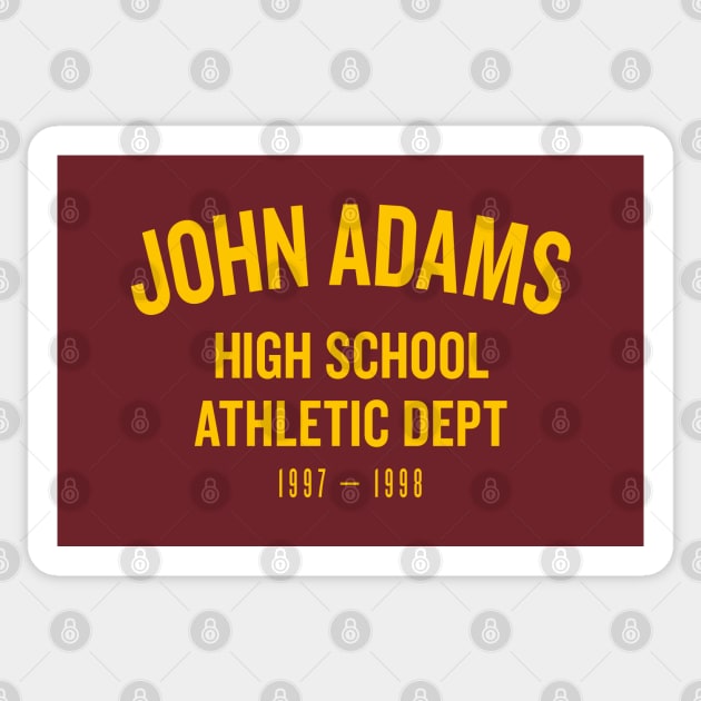 John Adams High Sticker by Hatfield Variety Store